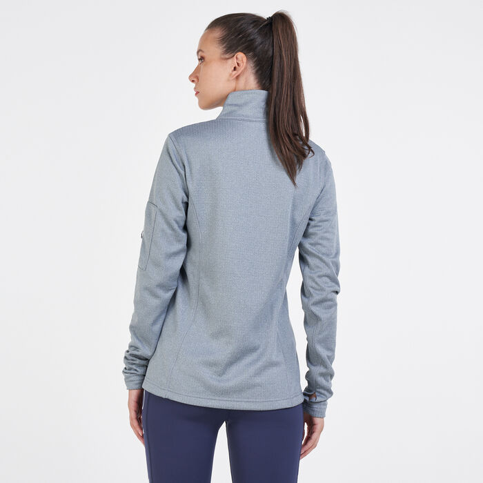 Columbia Women's Park View™ Grid Fleece Pullover Multi-Color Columbia Women's Park View™ Grid Fleece Pullover Multi-Color image number 1