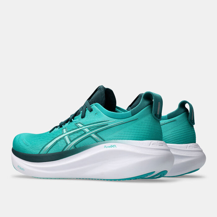 ASICS Men's GEL-NIMBUS 27 Running Shoes Blue ASICS Men's GEL-NIMBUS 27 Running Shoes Blue image number 2