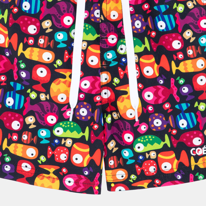 COEGA Kids' Swimming Boardshorts Black COEGA Kids' Swimming Boardshorts Black image number 2