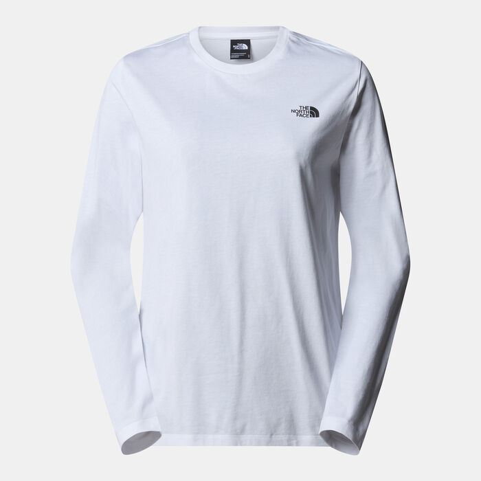 The North Face Women's Simple Dome T-Shirt White The North Face Women's Simple Dome T-Shirt White image number 0