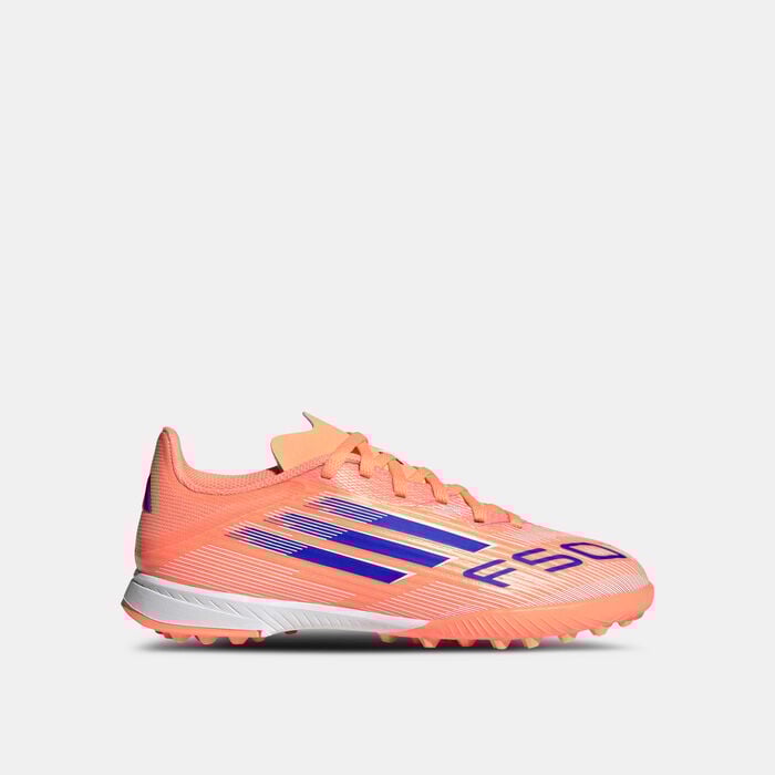 adidas Kids' F50 League Turf Ground Football Shoes Orange adidas Kids' F50 League Turf Ground Football Shoes Orange image number 0