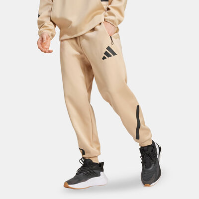 adidas Men's Z.N.E. Track Pants Beige