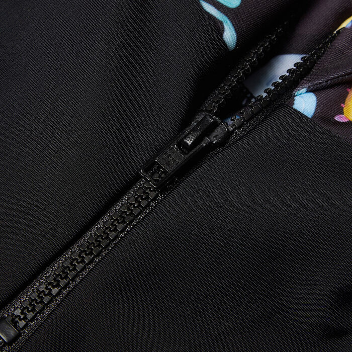 Speedo Kids' Digital Long Sleeve Swimming Rashguard Black image number 2