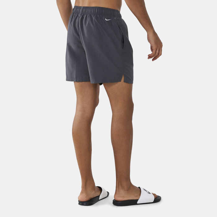 Nike Swim Men's 5-Inch Volley Swimming Shorts Grey Nike Swim Men's 5-Inch Volley Swimming Shorts Grey image number 1