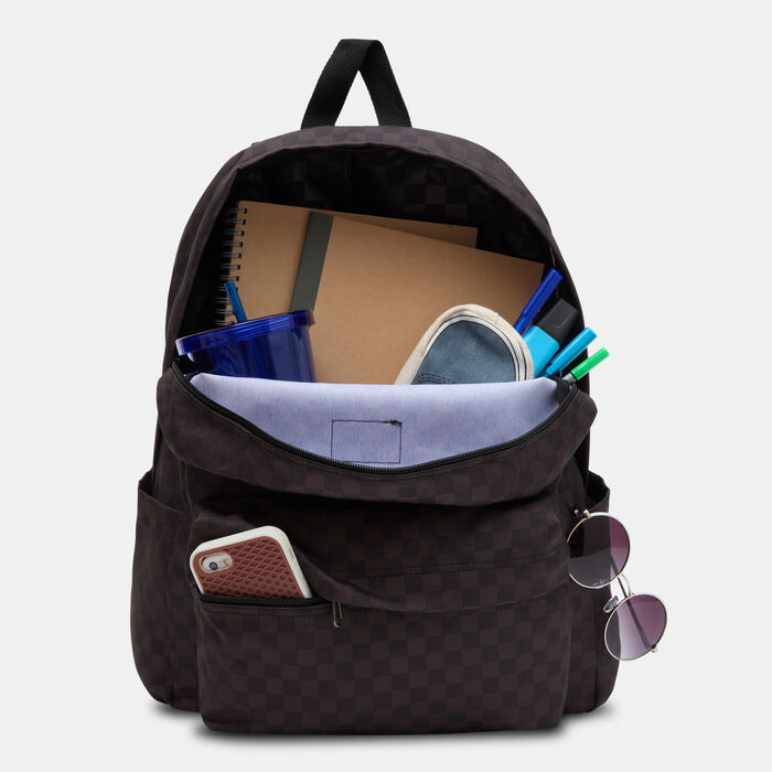 Vans Old Skool Checkerboard Backpack Multi-Color Vans Old Skool Checkerboard Backpack Multi-Color image number 3