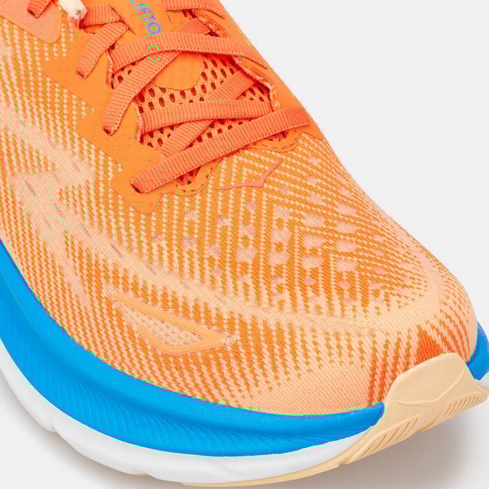 HOKA Men's Clifton 9 Running Shoe Orange HOKA Men's Clifton 9 Running Shoe Orange image number 5