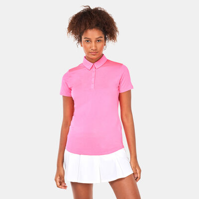 Under Armour Women's UA Zinger Short Sleeve Polo Shirt Pink Under Armour Women's UA Zinger Short Sleeve Polo Shirt Pink