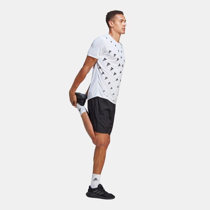 adidas Men's Brand Love Graphic T-Shirt White adidas Men's Brand Love Graphic T-Shirt White image number 2