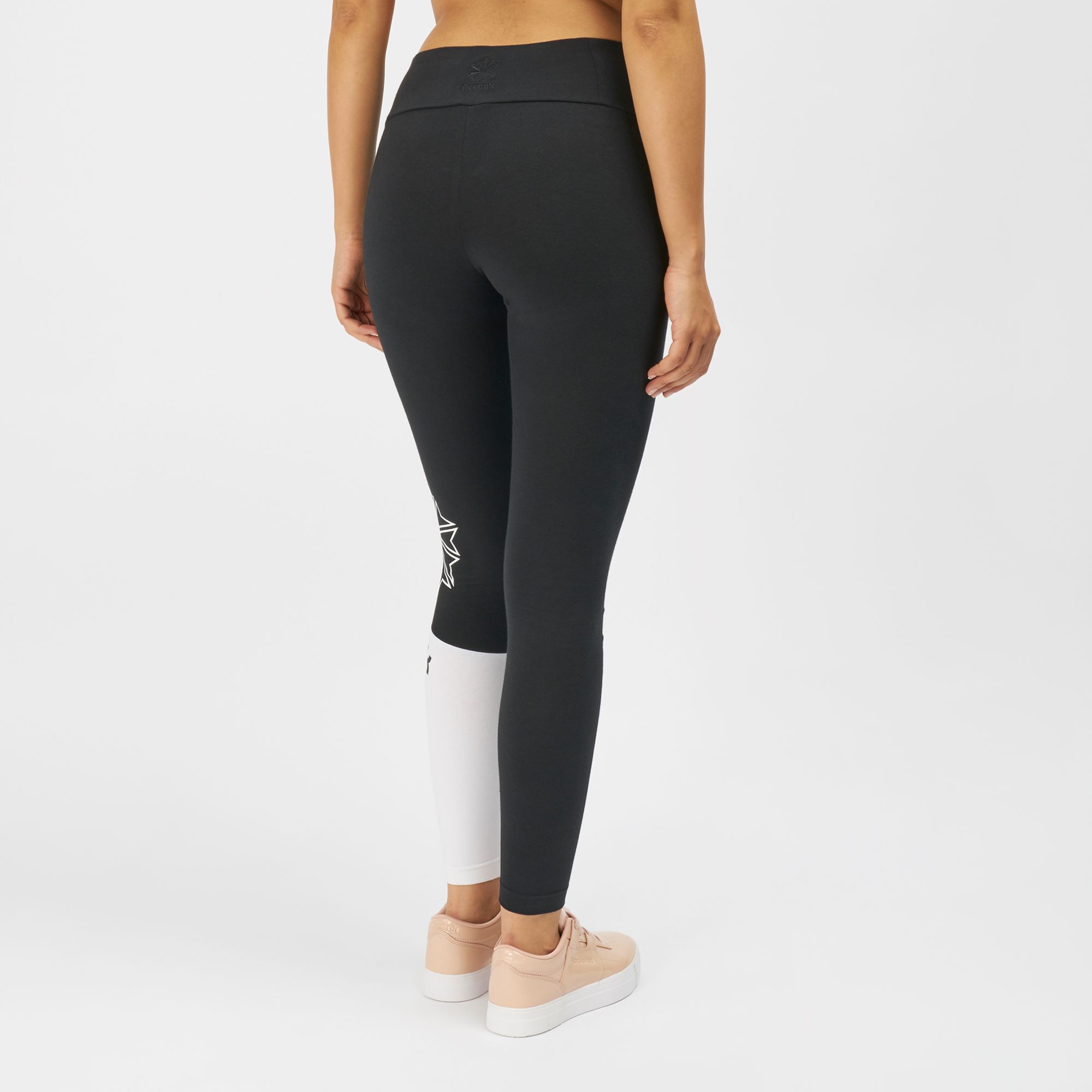 Reebok classic logo leggings on sale