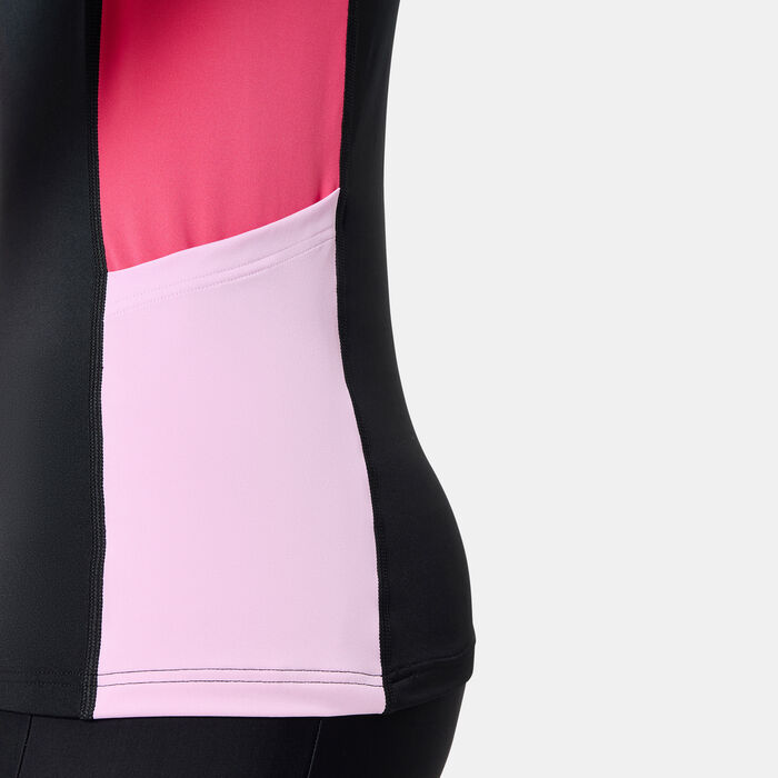 Speedo Women's Long Sleeve Swimming Top Black Speedo Women's Long Sleeve Swimming Top Black image number 3