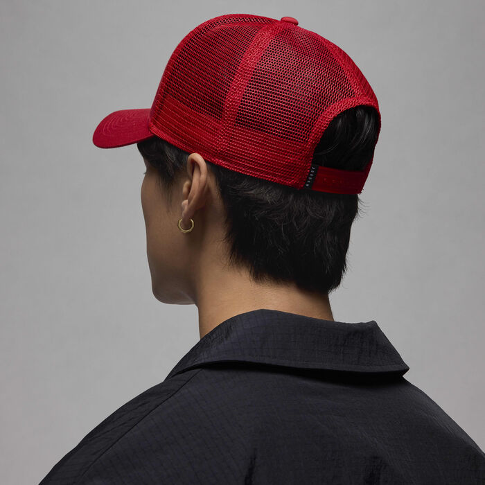Jordan Rise Structured Cap Red Jordan Rise Structured Cap Red image number 1