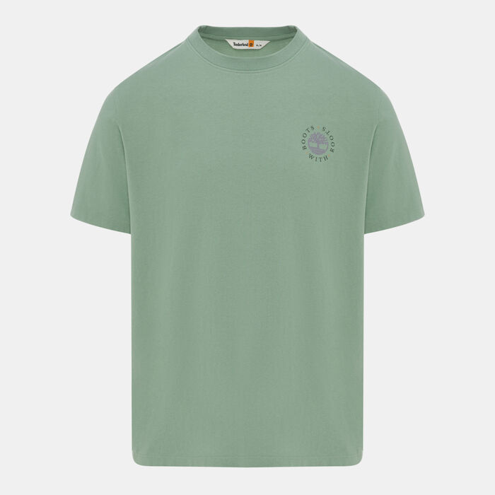 Timberland Men's Washed Boot Lab Graphic T-Shirt Green Timberland Men's Washed Boot Lab Graphic T-Shirt Green image number 0