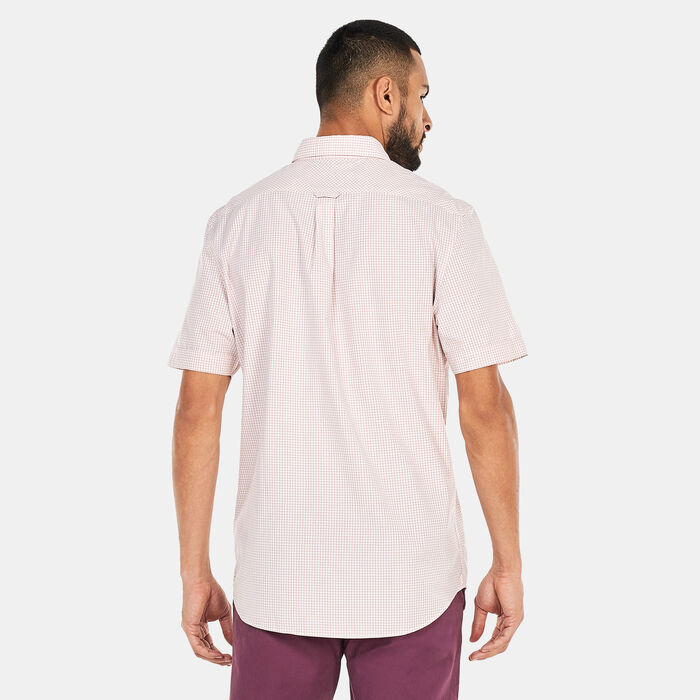 Timberland Men's Suncook River Poplin Shirt Pink Timberland Men's Suncook River Poplin Shirt Pink image number 1