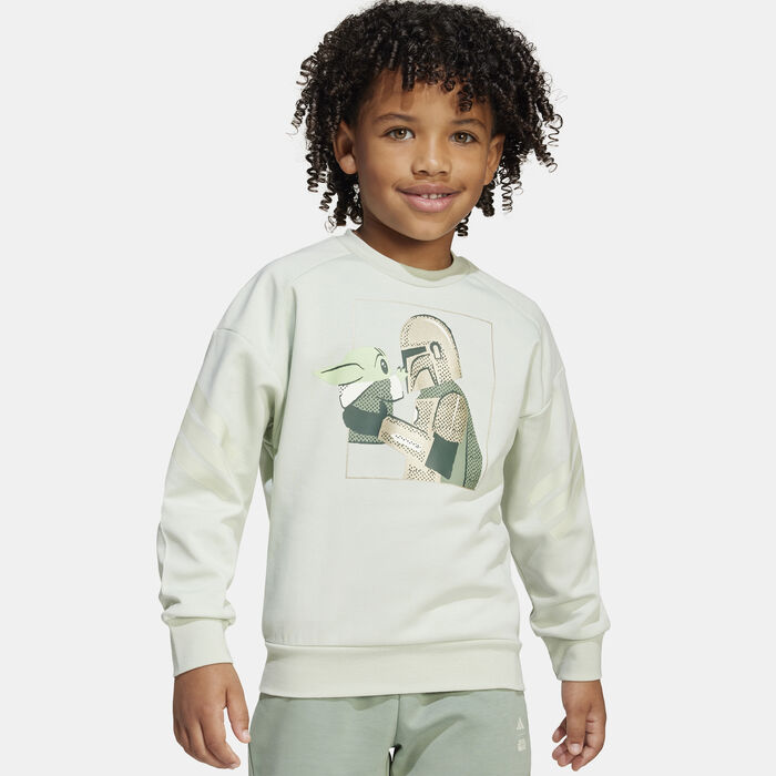 adidas Kids' Star Wars The Mandalorian Set Green adidas Kids' Star Wars The Mandalorian Set Green image number 3