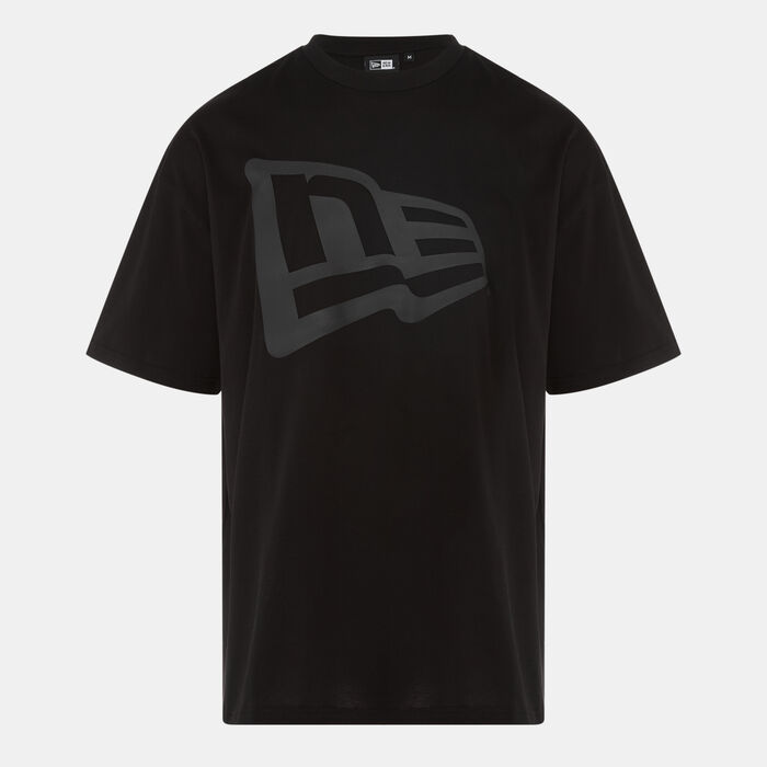 New Era Men's Flag T-Shirt Black New Era Men's Flag T-Shirt Black image number 0