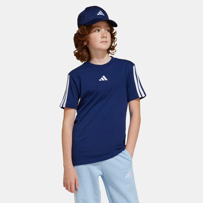 adidas Kids' Essentials T-Shirt Blue adidas Kids' Essentials T-Shirt Blue image number 0