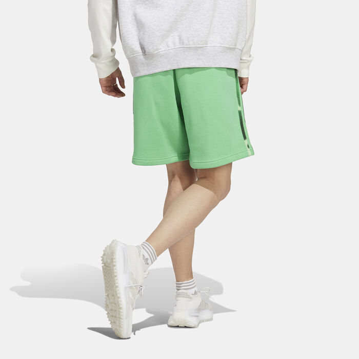 adidas Originals Men's Graphics Camo 3-Stripes Shorts Green adidas Originals Men's Graphics Camo 3-Stripes Shorts Green image number 2