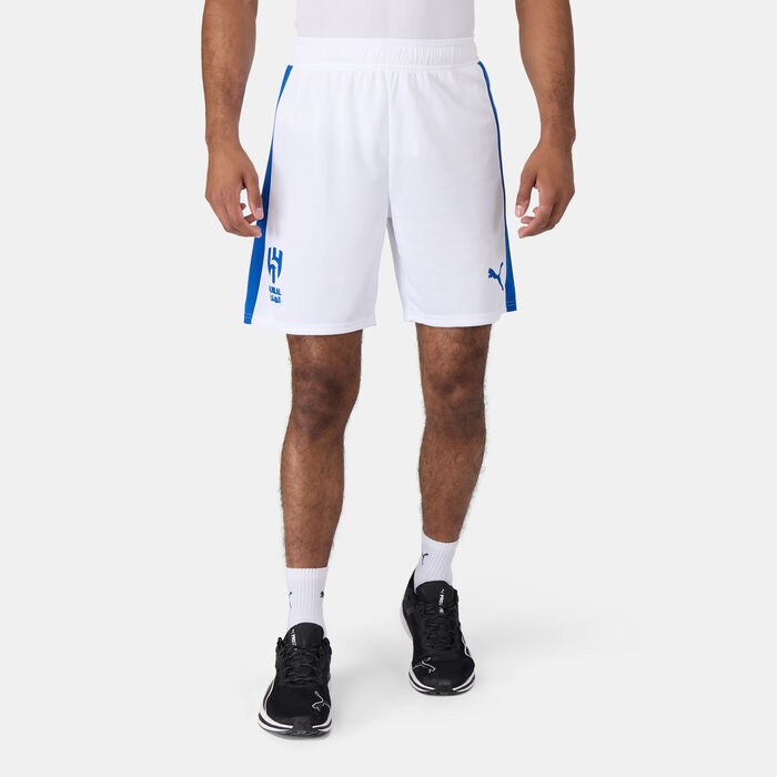 PUMA Men's Al Hilal Anniversary Football Shorts White PUMA Men's Al Hilal Anniversary Football Shorts White image number 0