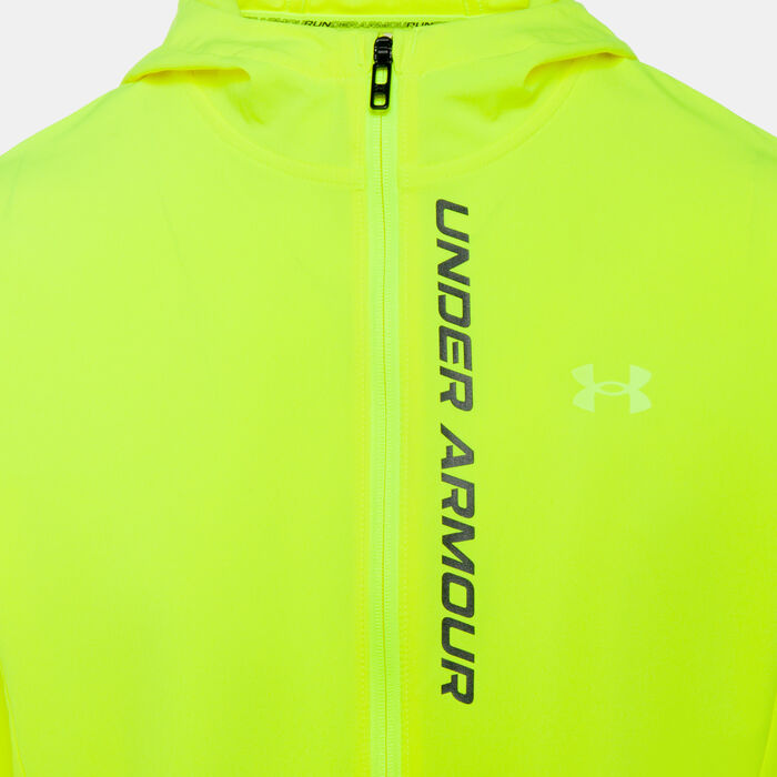 Under Armour Men's OutRun The Storm Running Jacket yellow Under Armour Men's OutRun The Storm Running Jacket yellow image number 2