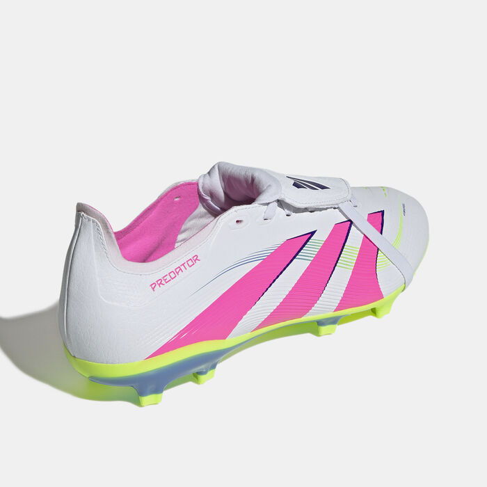 adidas Men's Predator League Fold-Over Tongue Firm/Multi-Ground Football Shoes Pink image number 2