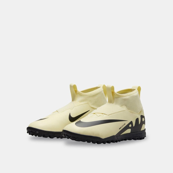 Nike Kids' Mercurial Superfly 9 Academy Turf Ground Football Shoes Ivory Nike Kids' Mercurial Superfly 9 Academy Turf Ground Football Shoes Ivory image number 1