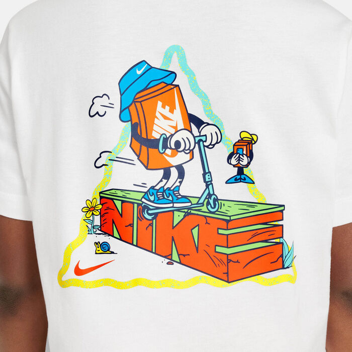 Nike Kids' Sportswear T-Shirt White Nike Kids' Sportswear T-Shirt White image number 5