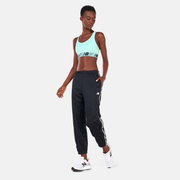 New Balance Women's 3.0 Pace Sports Bra Black New Balance Women's 3.0 Pace Sports Bra Black image number 2