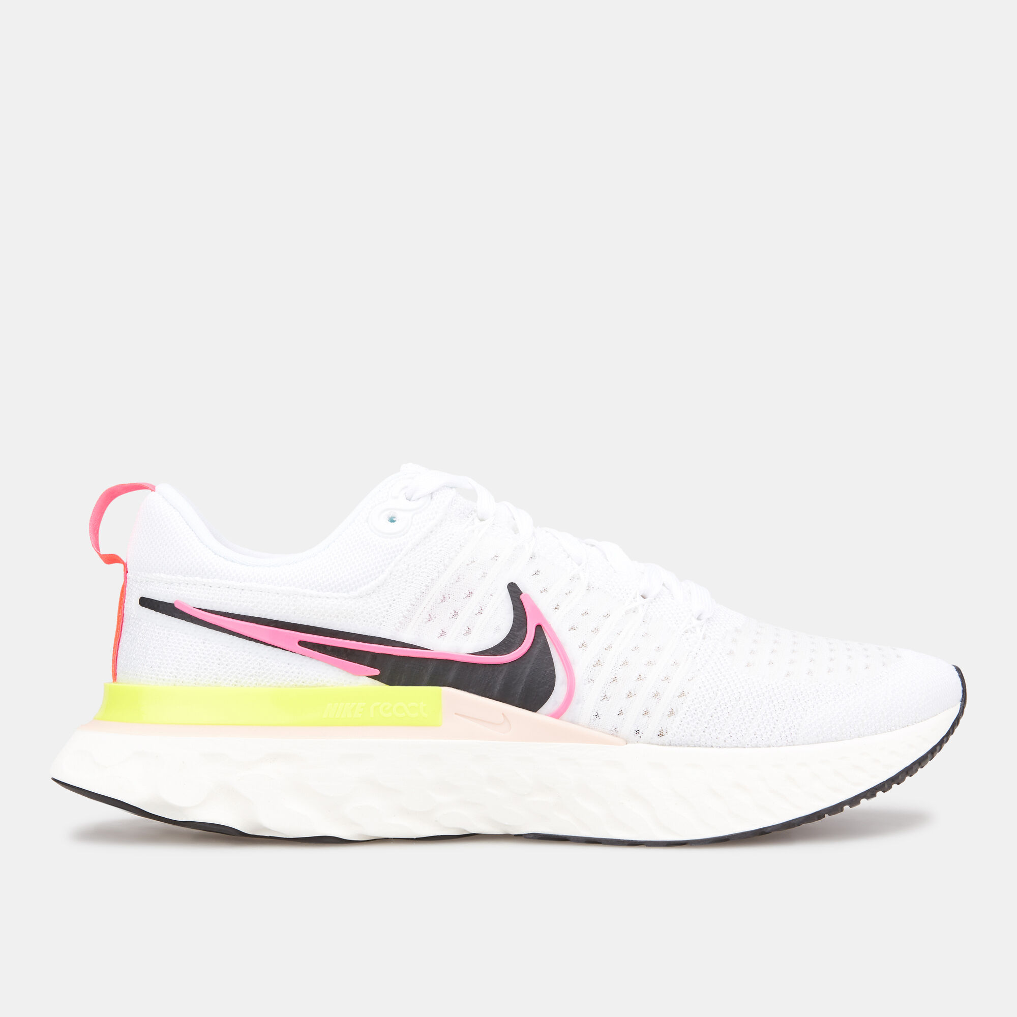 Buy Nike Men's React Infinity Run Flyknit 2 Running Shoe White in KSA SSS