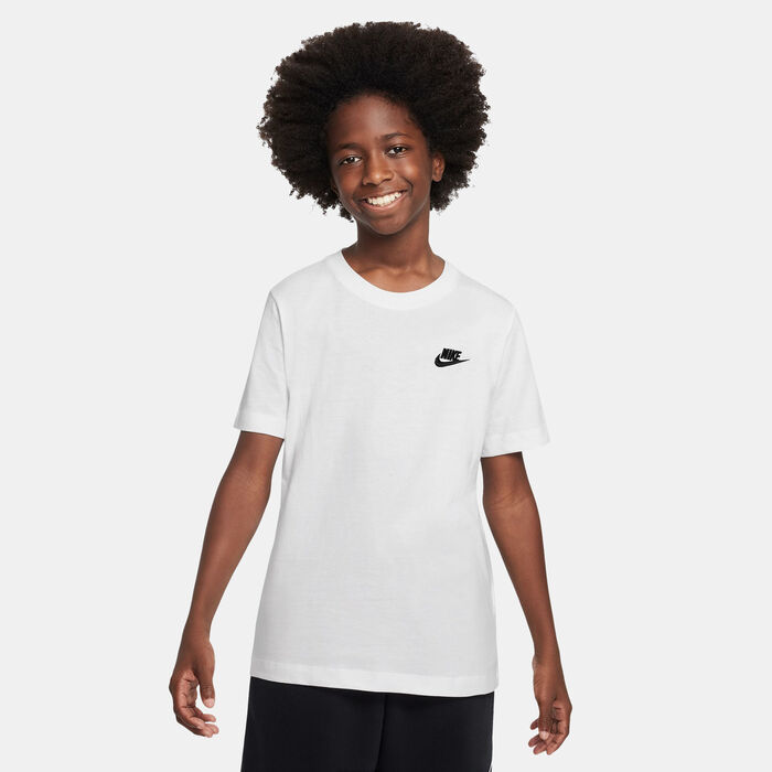 Nike Kids' Sportswear T-Shirt White Nike Kids' Sportswear T-Shirt White image number 0