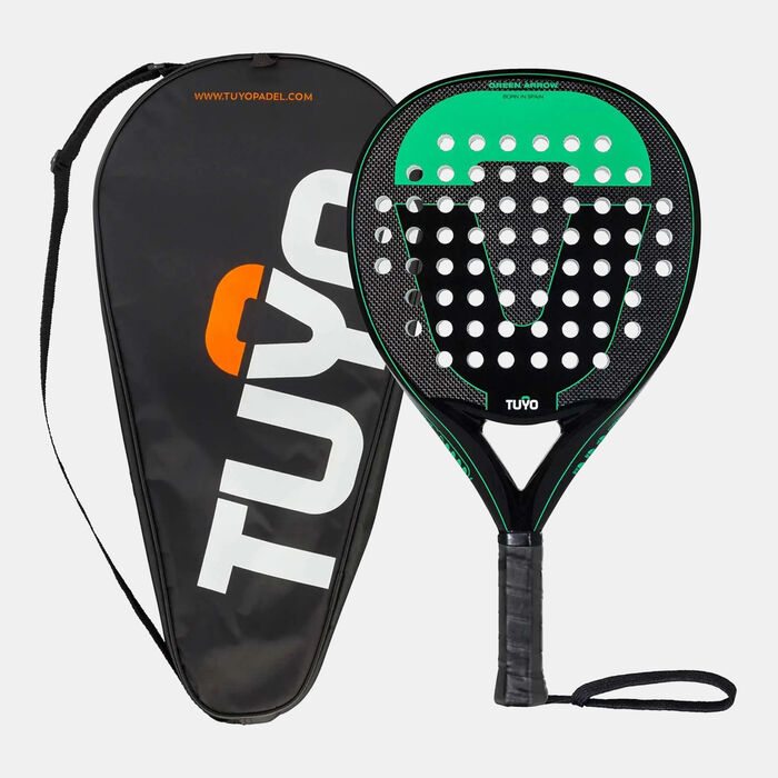 TUYO Arrow Padel Racket Green TUYO Arrow Padel Racket Green image number 4
