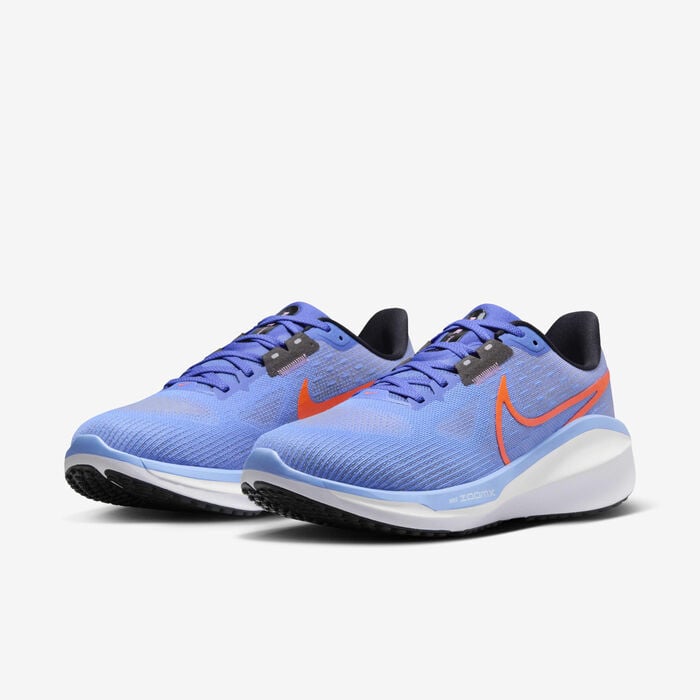 Nike Women's Vomero 17 Road Running Shoes Blue Nike Women's Vomero 17 Road Running Shoes Blue image number 4