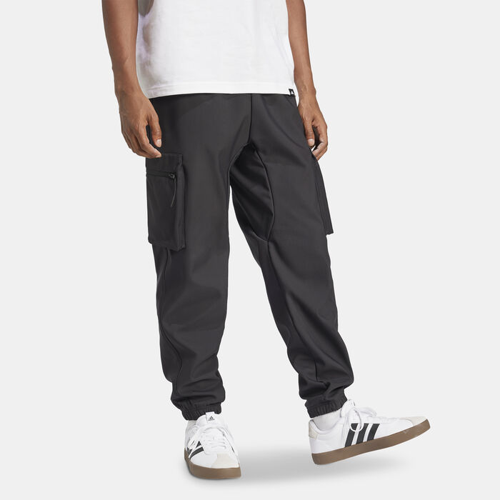 adidas Men's City Escape Premium Cargo Pants Black image number 0