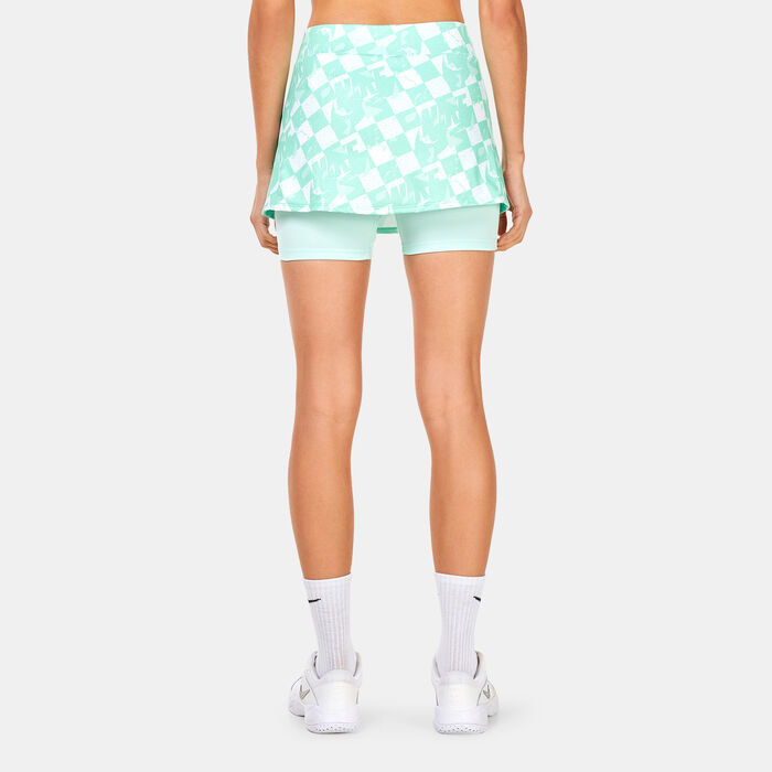 Nike Women's Dri-FIT Victory Skirt Green Nike Women's Dri-FIT Victory Skirt Green image number 1