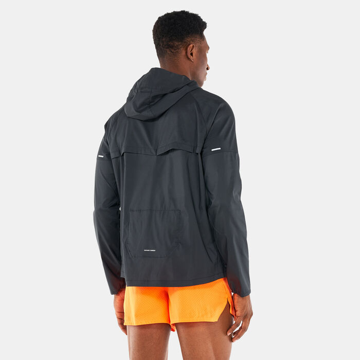 Nike Men's Windrunner Running Jacket Black image number 1