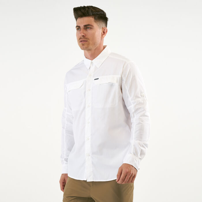 Columbia Men's Silver Ridge™ 2.0 Long Sleeve Shirt White Columbia Men's Silver Ridge™ 2.0 Long Sleeve Shirt White image number 0
