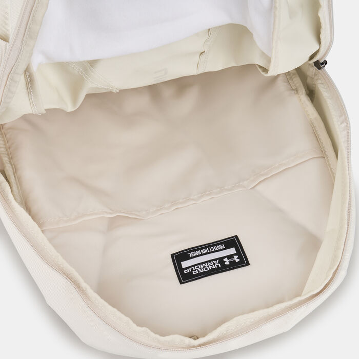 Under Armour Hustle Lite Backpack White Under Armour Hustle Lite Backpack White image number 3
