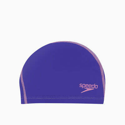 Speedo Kids' Long Hair Pace Swimming Cap Purple Speedo Kids' Long Hair Pace Swimming Cap Purple