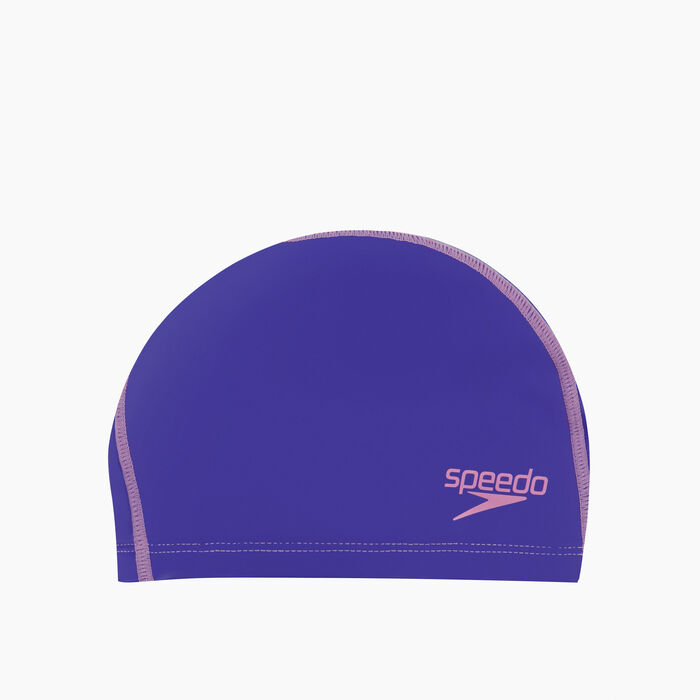 Speedo Kids' Long Hair Pace Swimming Cap Purple Speedo Kids' Long Hair Pace Swimming Cap Purple image number 0