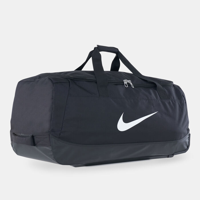 Nike Men's Team Swoosh Roller Bag Black Nike Men's Team Swoosh Roller Bag Black image number 1