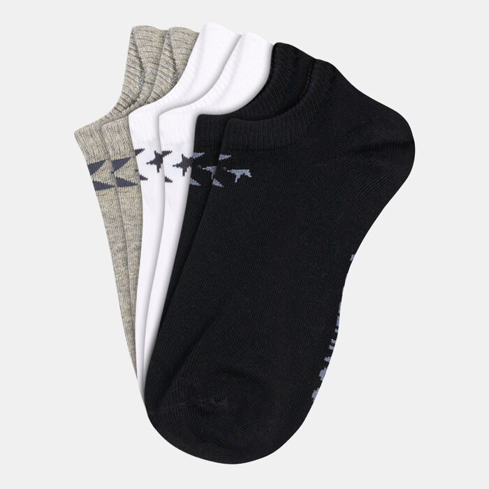 Converse Women's Flat Knit Low-Cut Socks (3 Pack) Multi-Color Converse Women's Flat Knit Low-Cut Socks (3 Pack) Multi-Color image number 0