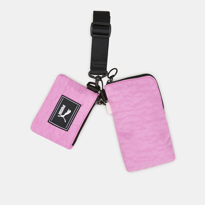 PUMA Women's Prime Time Multi Pouch Bag Purple