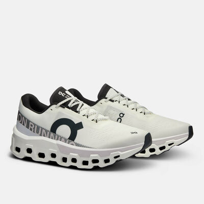 On Men's Cloudmonster 2 Running Shoes White On Men's Cloudmonster 2 Running Shoes White