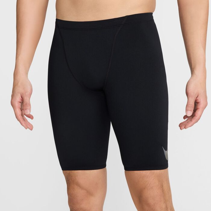 Nike Swim Men's HydraStrong Multi Graphic Swim Jammer Black Nike Swim Men's HydraStrong Multi Graphic Swim Jammer Black image number 5