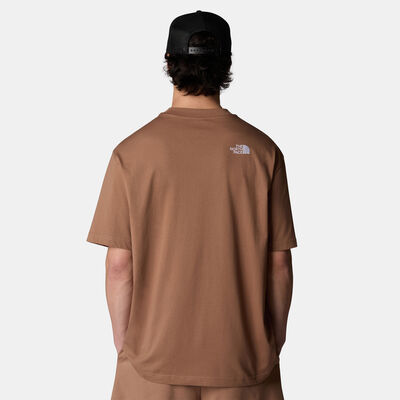 The North Face Men's Simple Dome T-Shirt Brown