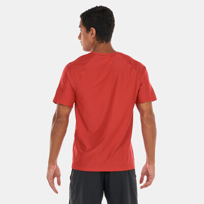 Speedo Men's Essential Swim T-Shirt Red Speedo Men's Essential Swim T-Shirt Red
