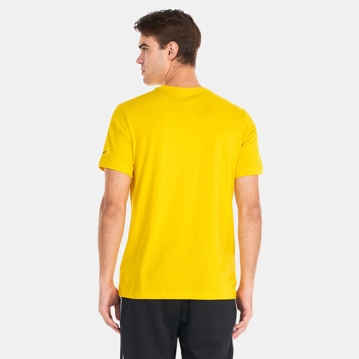 Nike Men's Dri-FIT Giannis Basketball T-Shirt yellow Nike Men's Dri-FIT Giannis Basketball T-Shirt yellow image number 1