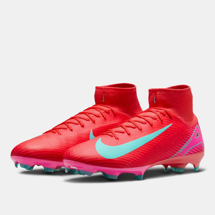 Nike Men's Mercurial Superfly 10 Pro Firm Ground Football Shoes Red Nike Men's Mercurial Superfly 10 Pro Firm Ground Football Shoes Red image number 1