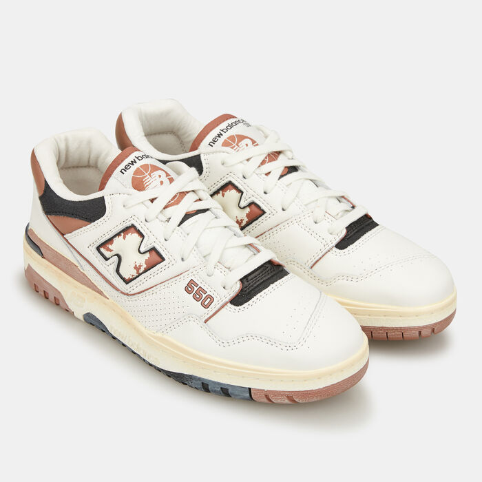 New Balance Men's BB550 Shoes Brown New Balance Men's BB550 Shoes Brown image number 1