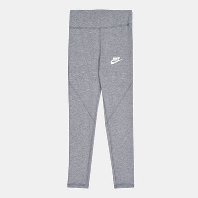Nike Kids' Sportswear Favorites Leggings (Older Kids) Grey