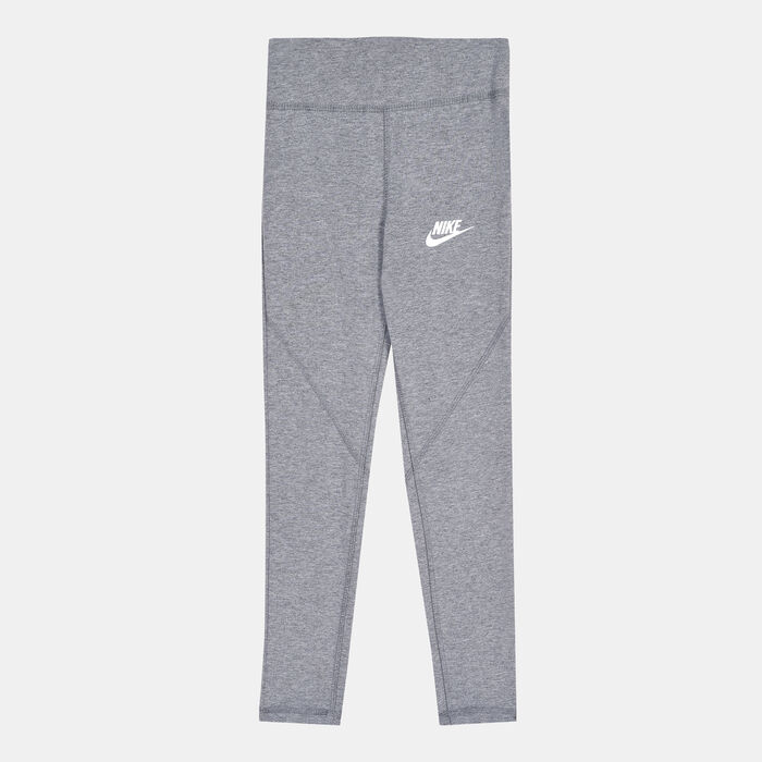 Nike Kids' Sportswear Favorites Leggings (Older Kids) Grey image number 0
